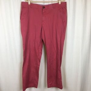 Southern Tide Men’s 38 x 30 Red Pants Cotton